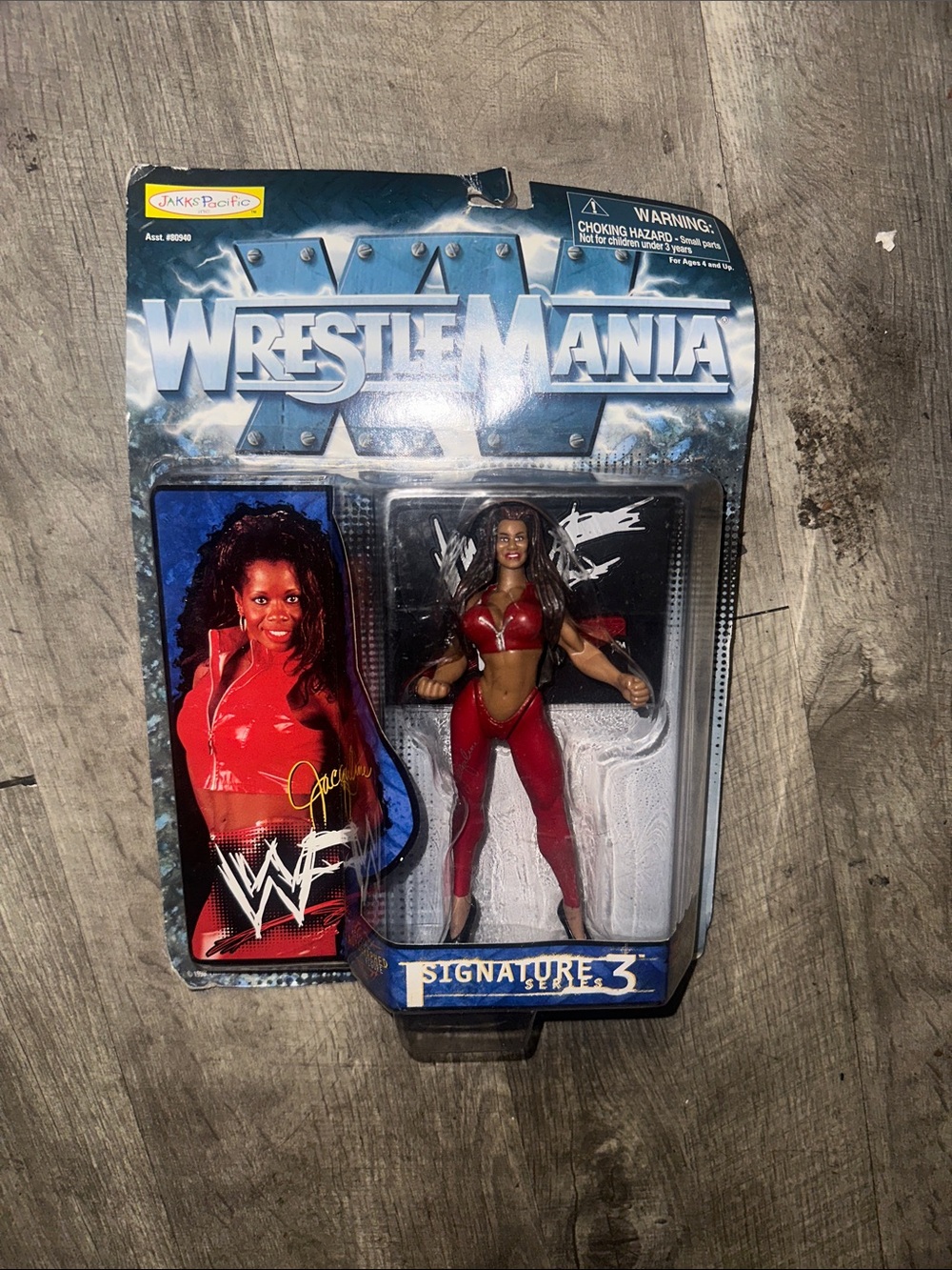 WrestleMania Women's Red Signature Series 3 Action Figure